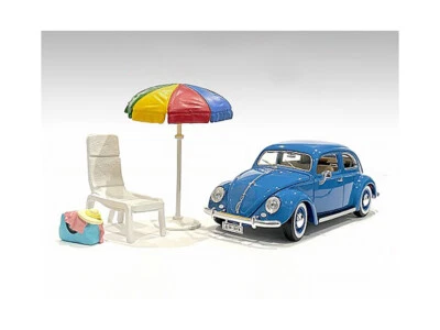 "Beach Girls" Accessories (Beach Chair Beach Umbrella and Duffle Bag) CARZ - Image 1 of 3