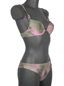 Costume da bagno donna Bikini CALZEDONIA Due pezzi Rosa Slip Coppa Push up Sexy - Foto 1 di 3