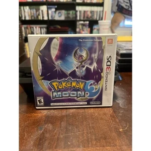 Pokémon Moon (Nintendo 3DS, 2013) - Game Box & Insert Tested Working Authentic - Picture 1 of 5