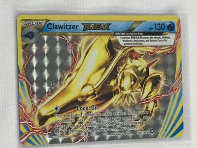 Clawitzer BREAK ULTRA RARE 35/114 Pokemon XY Steam Siege NM HOLO - Image 1 of 2
