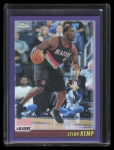 2000-01 Topps Chrome Refractor 131 Shawn Kemp - Picture 1 of 2