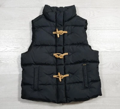 Chaleco acolchado de plumas de lona para mujer Ralph Lauren Denim&Supply, talla M Foto 1 de 4