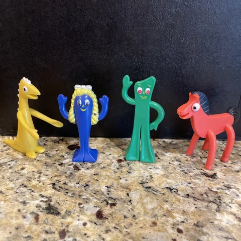 VTG 1988 ART CLOKEY GUMBY AND FRIENDS FIGURES Cover