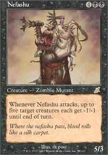 1x Nefashu PL/MP, English MTG Scourge