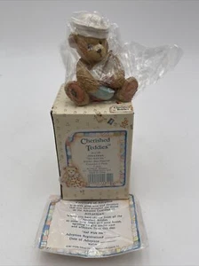 Cherished Teddies Jonathan "Sail With Me" Brother Bear 911739 Figurine 1992 - Picture 1 of 8