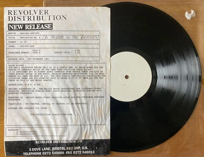 REVOLUTION NO 9 A TRIBUTE TO THE BEATLES various artists RARE LP TEST PRESSING - Image 1 of 4
