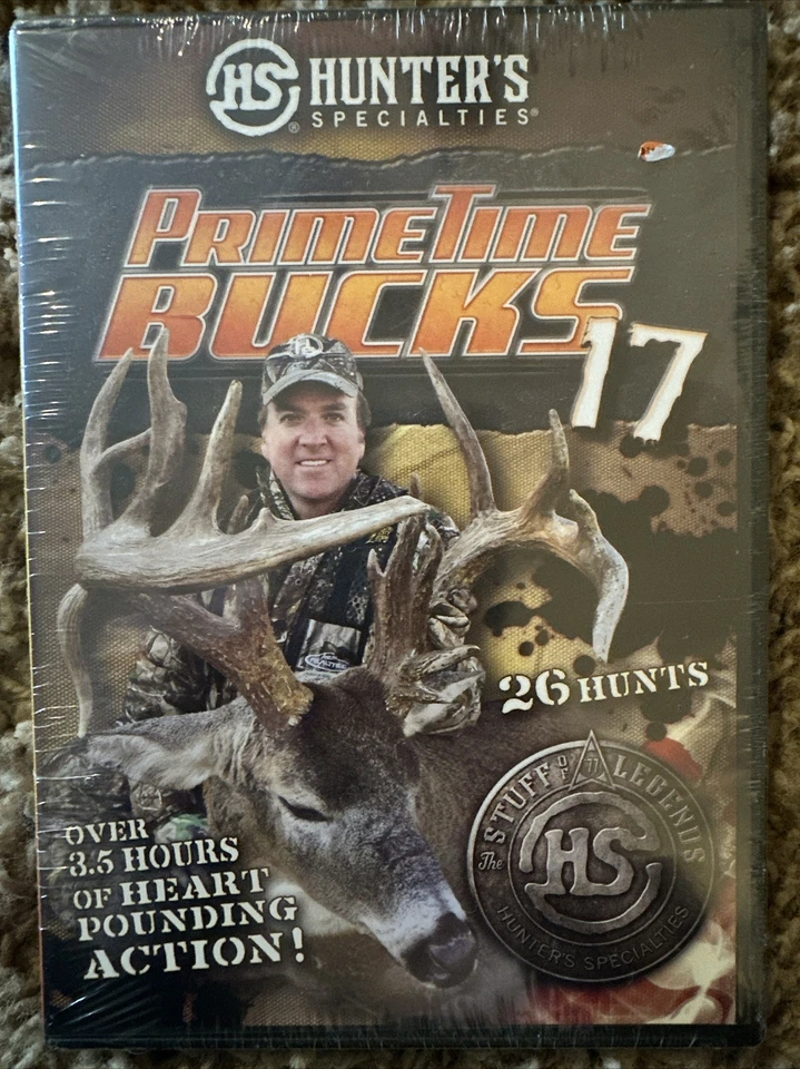 Primetime Bucks 17 Hunters Specialties Deer Hunting DVD