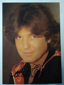 b AK alte Autogrammkarte Foto mit Original Autogramm Chris Roberts handsigniert - Picture 1 of 2