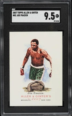 2007 Topps Allen & Ginter Joe Frazier #82 SGC 9.5  - Image 1 of 2