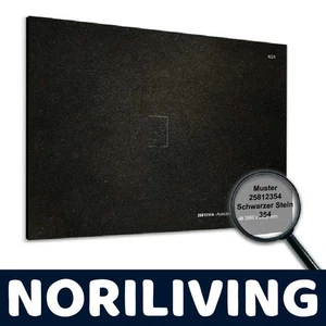 Muster Duschrückwand | Küchenrückwand CB25812354 Schwarzer Stein 354 - Bild 1 von 3