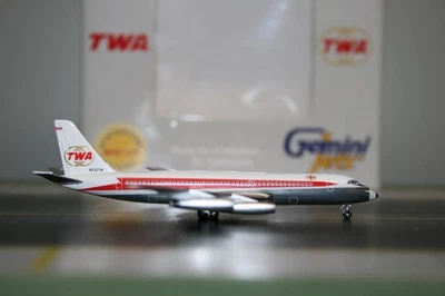 Gemini Jets 1:400 TWA Convair Cv-880 N830TW (GJTWA536) Model Plane - Image 1 of 4