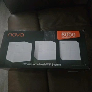Tenda Nova Mesh WiFi System MW6 - Covers up to 6000 sq.ft Brand New Open Box - Picture 1 of 1