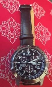 Men's Citizen Eco-Drive Chronograph 640318 - Picture 1 of 3