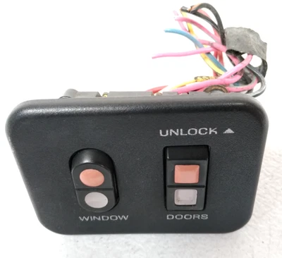 1987-1991 Ford F150 F250 F350 Passenger Side Door Window Switch 1988 1989 U44 - Image 1 of 4