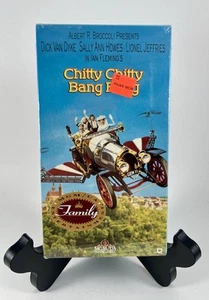 Chitty Chitty Bang Bang VHS SEALED MGM UA Hype Sticker Dick Van Dyke VTG - Picture 1 of 7