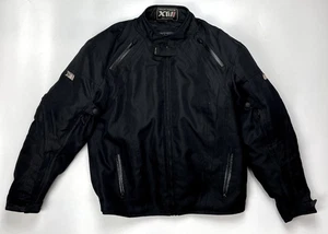Chaqueta de moto Frank Thomas XTil XL Series Collection negra con acolchado - Imagen 1 de 6