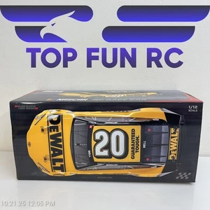 Losi RC Nascar 1/12 Scale #20 Christopher Bell Dewalt 2025 Toyota Camry XSE RTR - Picture 1 of 4