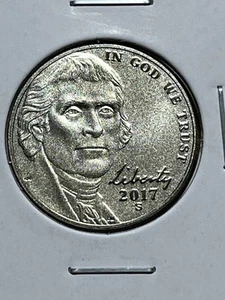 2017-S Enhanced Uncirculated (Specimen Strike) New Jefferson Nickel- Ships Free! - Picture 1 of 4