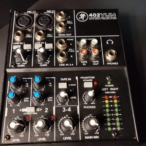 Mackie 402VLZ4 4-Kanal Mikrofon/Line Mixer mit Onyx Vorverstärker ohne Kabel - Teile - Bild 1 von 9