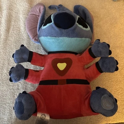 Disney Stitch Large Plush Red Spacesuit Outfit Lilo & Stitch Stuffed Animal USED - Image 1 of 4