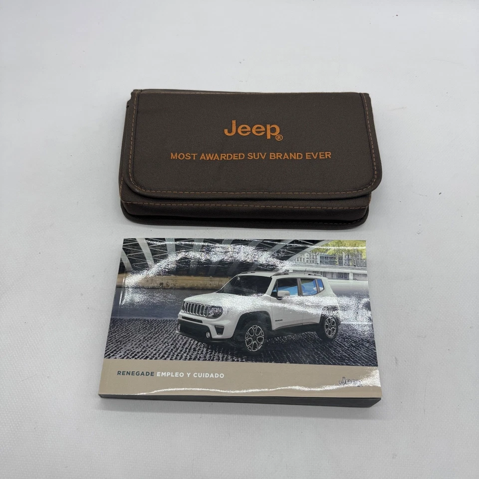 LIBRETTO USO E MANUTENZIONE JEEP RENEGADE 2018 SPAGNOLO ORIGINALE UM-373 - Immagine 1 di 4