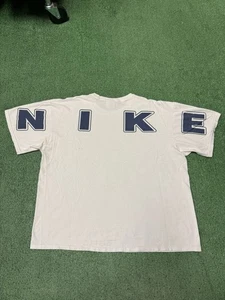 Vintage 90s Nike Spellout Logo Shirt Men’s Size XL White Athletic VTG MARKED - Picture 1 of 18