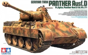 Tamiya 1/35 Tanque alemán Panzer V Panther Ausf.D Plastic Model Kit 35345 - Imagen 1 de 2