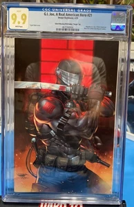 9.9 CGC GI JOE #21 MISIONES SILENCIOSAS CONVENCIÓN VIRGEN EXCLUSIVA LTD 750 - SHAH - Imagen 1 de 1