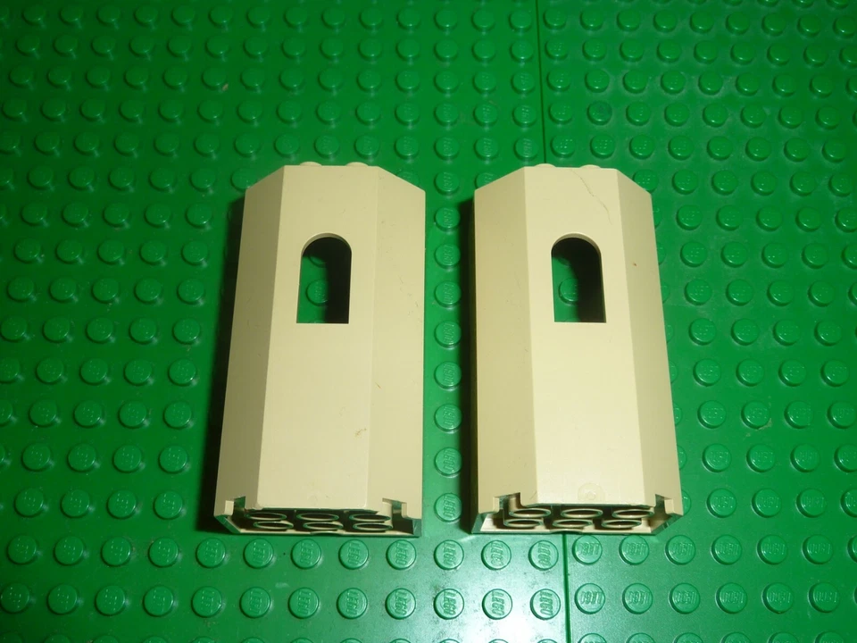 2 x LEGO harry Potter Tan wall 30246 / sets 5378 4730 4709 7159 4757 ....etc - Photo 1/1