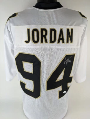 Cameron Jordan Autographed Signed New Orleans Saints Custom Jersey (JSA COA) - Image 1 of 4