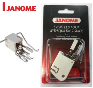 Genuine Janome Even Feed Foot with Quilting Guide for Oscillating Hook Models - Picture 1 of 4