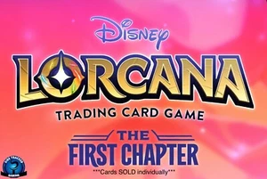 Disney Lorcana TCG First Chapter, Non-FOIL,Pick A Card Complete Your Set. - Picture 1 of 172