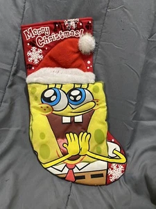 SpongeBob SquarePants Kurt Adler Printed Applique Stocking, 19-Inch 2013 - Picture 1 of 6