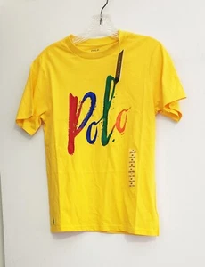 Polo Ralph Lauren Little Boys Logo Cotton Jersey T Shirt Yellowfin Sz 5 - NWT - Picture 1 of 1