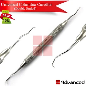 Universal Columbia Parodontalkürette Zahnsteinentferner Scaler Doppelende - Bild 1 von 2