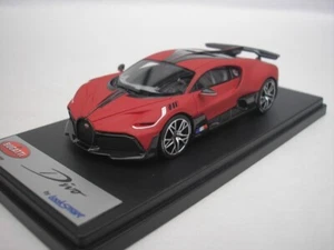 BUGATTI DIVO 2020 ITALIAN RED MATT 1/43 LOOKSMART LS497E NEW - Picture 1 of 7