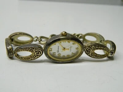 GENEVA Platinum gold tone silver color face Woman's watch/wristwatch - Image 1 of 4