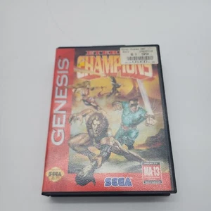 Eternal Champions (SEGA Genesis, 1993) Game w/ Case TESTED ! - Picture 1 of 2