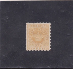 CAPO VERDE CORONA 40 REIS (1881-85) VARIETÀ PERFETTA. 13,5 - Foto 1 di 1