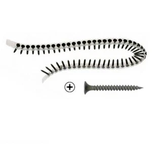 Tornillos de cargador 3,9x25 mm rosca fina 1.000 piezas tornillos de montaje rápido - Imagen 1 de 1