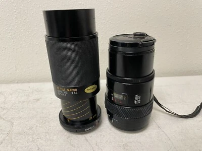 MINOLTA MAXXUM AF 28-85MM F/3.5-4.5 & Soligor C/D zoom+macro 28-85mm 1:4.5 Lens - Image 1 of 4