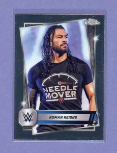 2025 Topps Chrome WWE Roman Reigns #3 - Scheda base - Foto 1 di 2