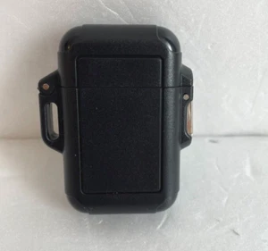 WINDMILL Lighter ZAG Turbo Black Windproof Height 2.0 inch - Picture 1 of 8