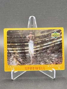 Latrell Sprewell 1997-98 Upper Deck Diamond Vision #S9 Golden State Warriors - Bild 1 von 2