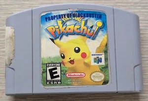 N64 Hey You, Pikachu! Nintendo 64 Cartridge *ONLY* Cleaned & Tested - Picture 1 of 3