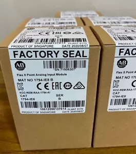 Neu Allen-Bradley 1794-IE8 SER B Flex 8 Punkt Analog Eingangsmodul AB 1794IE8 - Bild 1 von 5