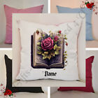 Personalised 16″ Cushion - Gift - Gothic - Book Lovers - Name - Design 5