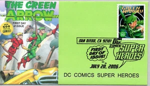 #4084n DC COMICS THE GREEN HORNET STAMP FDC, ROMP CACHET #1 OF ONLY 5 MADE - Picture 1 of 1
