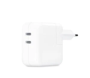 Cargador rapida 35W 2 puertos USB-C para Apple iphone, ipad, airpods - Imagen 1 de 5