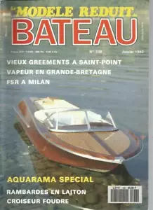 MODELE REDUIT DE BATEAU N°338 FAB. SIMPLIFIEE DES RAMBARDES / CROISEUR FOUDRE - Photo 1/1
